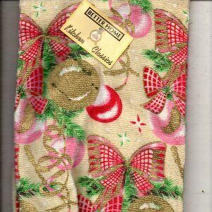 Vintage Holiday Kitchen Towel - New with tags